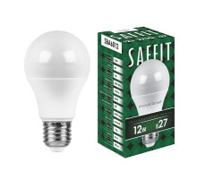 Лампа светодиодная Saffit SBA6012 шар E27 12W 2700K 55007