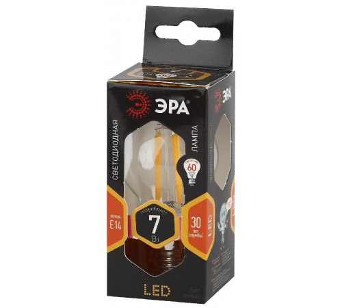 Лампа светодиодная Эра E14 7W 2700K F-LED P45-7W-827-E14 Б0027946 Лампа светодиодная Эра E14 7W 2700K F-LED P45-7W-827-E14 Б0027946