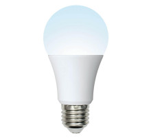 Лампа светодиодная (UL-00002381) Uniel E27 10W 4000K матовая LED-A60-10W/NW/E27/FR/12-24V PLO55WH