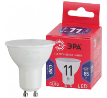 Лампа светодиодная Эра GU10 11W 6500K LED MR16-11W-865-GU10 R Б0045346