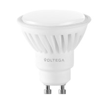 Лампа светодиодная Voltega GU10 10W 4000K матовая VG1-S1GU10cold10W-C 7073