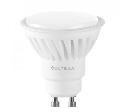 Лампа светодиодная Voltega GU10 10W 4000K матовая VG1-S1GU10cold10W-C 7073 Лампа светодиодная Voltega GU10 10W 4000K матовая VG1-S1GU10cold10W-C 7073