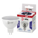 Лампа светодиодная Эра GU5.3 8W 6000K LED MR16-8W-12V-860-GU5.3 Б0049095