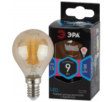 Лампа светодиодная Эра E14 9W 4000K F-LED P45-9W-840-E14 gold Б0047028