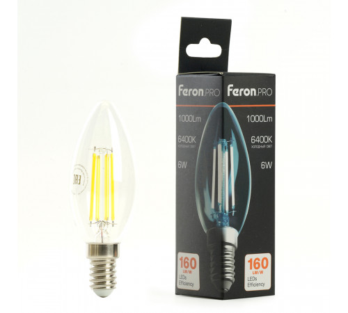 Светодиодная лампа Feron LB-1206 E14 6W 6400K 51246 Светодиодная лампа Feron LB-1206 E14 6W 6400K 51246