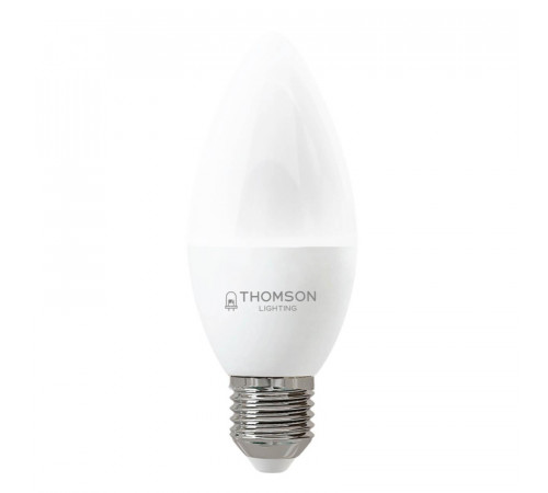 Лампа светодиодная Thomson E27 6W 6500K свеча матовая TH-B2359 Лампа светодиодная Thomson E27 6W 6500K свеча матовая TH-B2359