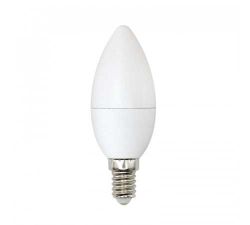 Лампа светодиодная (UL-00001570) Uniel E14 6W 4000K матовая LED-C37-6W/WW+NW/E14/FR PLB01WH Лампа светодиодная (UL-00001570) Uniel E14 6W 4000K матовая LED-C37-6W/WW+NW/E14/FR PLB01WH
