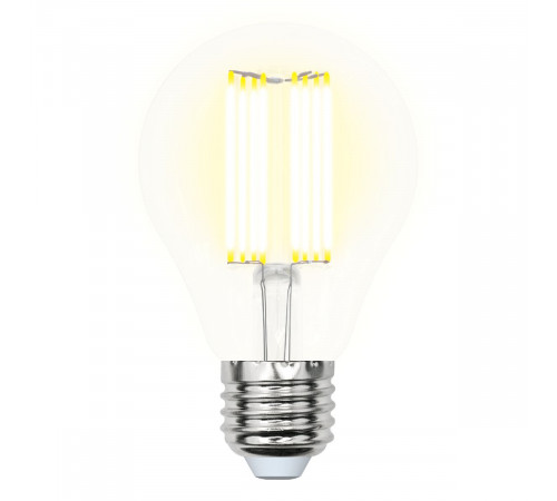 Лампа светодиодная (UL-00005897) Uniel E27 23W прозрачная LED-A70-23W/3000K/E27/CL PLS02WH Лампа светодиодная (UL-00005897) Uniel E27 23W прозрачная LED-A70-23W/3000K/E27/CL PLS02WH