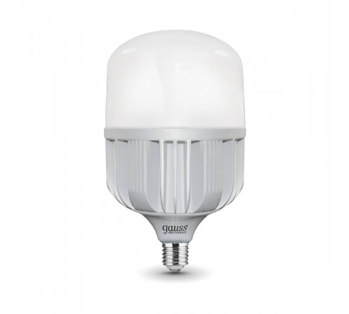 Лампа светодиодная Gauss E40 95W 6500K матовая 60430