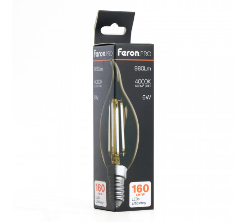 Лампа светодиодная Feron LB-1216 E14 6W 4000K 51263 Лампа светодиодная Feron LB-1216 E14 6W 4000K 51263