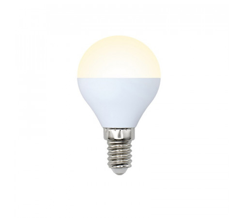 Лампа светодиодная (UL-00003820) Volpe E14 7W 3000K матовая LED-G45-7W/WW/E14/FR/NR Лампа светодиодная (UL-00003820) Volpe E14 7W 3000K матовая LED-G45-7W/WW/E14/FR/NR
