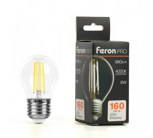 Лампа светодиодная Feron LB-1706 E27 6W 4000K 51251 Лампа светодиодная Feron LB-1706 E27 6W 4000K 51251