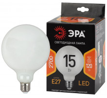 Лампа светодиодная Эра E27 15W 2700K F-LED G125-15w-827-E27 OPAL Б0047038