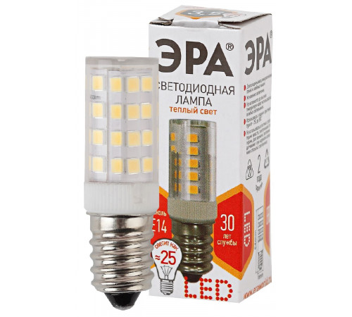 Лампа светодиодная Эра E14 3,5W 2700K LED T25-3,5W-CORN-827-E14 Б0028744 Лампа светодиодная Эра E14 3,5W 2700K LED T25-3,5W-CORN-827-E14 Б0028744