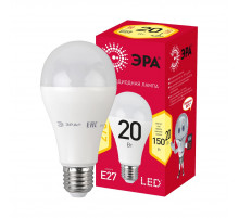 Лампа светодиодная Эра E27 20W 2700K LED A65-20W-827-E27 R Б0050687