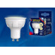 Лампа светодиодная (UL-00002422) Uniel GU5.3 6W 4000K матовая LED-JCDR 6W/NW/GU5.3/FR PLP01WH