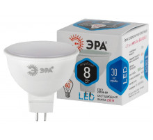 Лампа светодиодная Эра GU5.3 8W 4000K LED MR16-8W-840-GU5.3 Б0020547