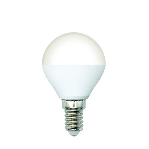 Лампа светодиодная Volpe Optima LED-G45-7W/4000K/E14/FR/SLS UL-00008818
