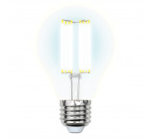 Лампа светодиодная (UL-00005898) Uniel E27 23W прозрачная LED-A70-23W/4000K/E27/CL PLS02WH