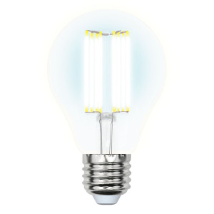 Лампа светодиодная (UL-00005898) Uniel E27 23W прозрачная LED-A70-23W/4000K/E27/CL PLS02WH