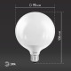 Лампа светодиодная Эра E27 15W 4000K LED G95-15W-4000K-E27 Б0049078