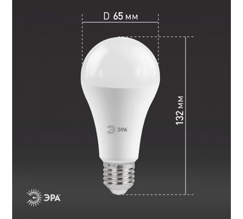 Лампа светодиодная Эра E27 30W 4000K LED A65-30W-840-E27 Б0048016 Лампа светодиодная Эра E27 30W 4000K LED A65-30W-840-E27 Б0048016