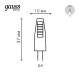 Светодиодная лампа Gauss Basic G4 2W 3000K 1169712