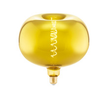 Лампа светодиодная Eglo E27 4W 1900K золото 11894