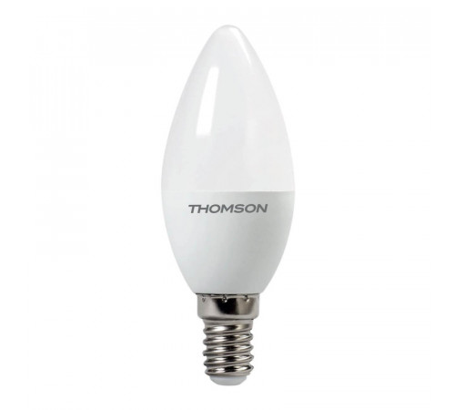Лампа светодиодная Thomson E14 8W 3000K свеча матовая TH-B2015 Лампа светодиодная Thomson E14 8W 3000K свеча матовая TH-B2015