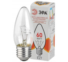 Лампа накаливания Эра E27 60W ДС 60-230-E27-CL Б0039130