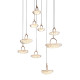 Каскадная люстра Delight Collection MT9125-9H french gold