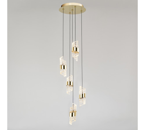 Каскадная люстра DeLight Collection MD23001022-5A gold Каскадная люстра DeLight Collection MD23001022-5A gold