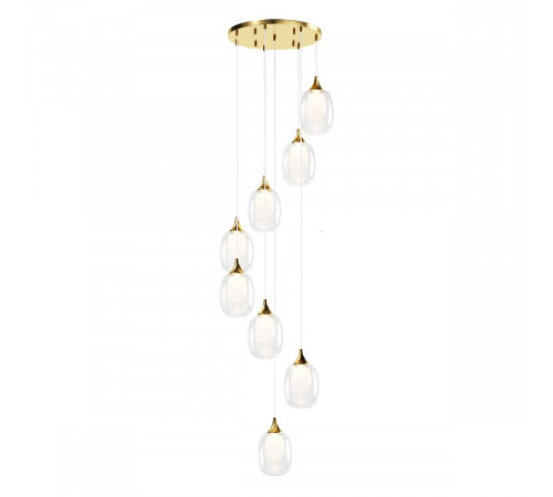 Каскадная люстра Maytoni Aura MOD016PL-08BS1 Каскадная люстра Maytoni Aura MOD016PL-08BS1