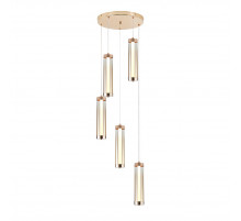 Каскадная люстра Indigo Rilucente 11061/5P Gold V000151L