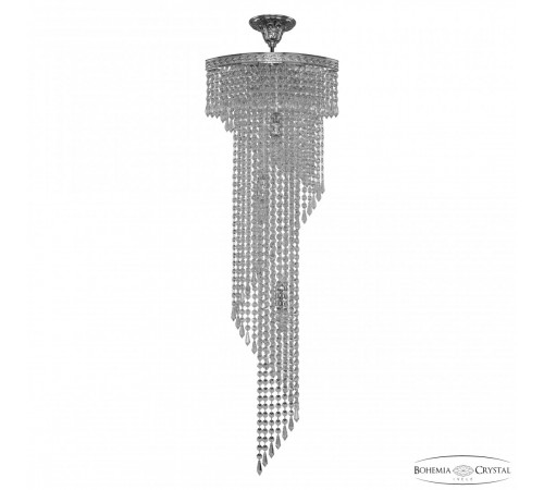 Каскадная люстра Bohemia Ivele Crystal 83113/35IV-100 Ni Каскадная люстра Bohemia Ivele Crystal 83113/35IV-100 Ni