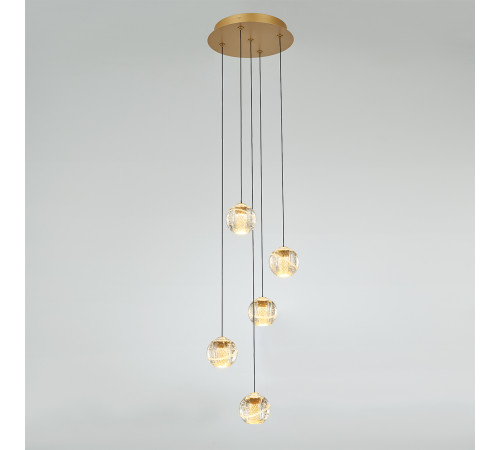 Каскадная люстра DeLight Collection MD22001052-5A gold Каскадная люстра DeLight Collection MD22001052-5A gold