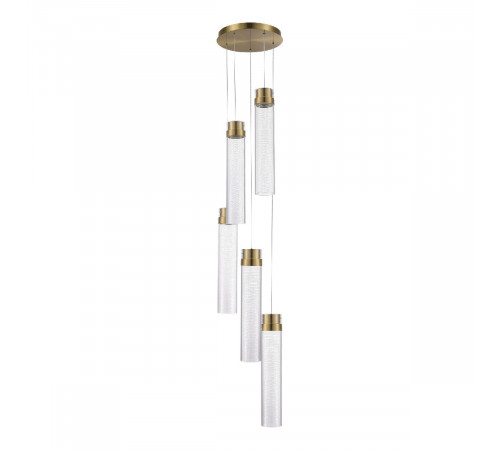 Каскадная люстра ST Luce Champagne SL6236.303.05 Каскадная люстра ST Luce Champagne SL6236.303.05