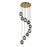 Каскадная люстра Arte Lamp Freddie A2231SP-9PB