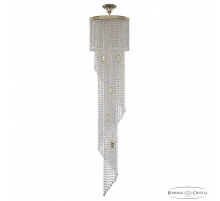 Каскадная люстра Bohemia Ivele Crystal 83113/35IV-150 G
