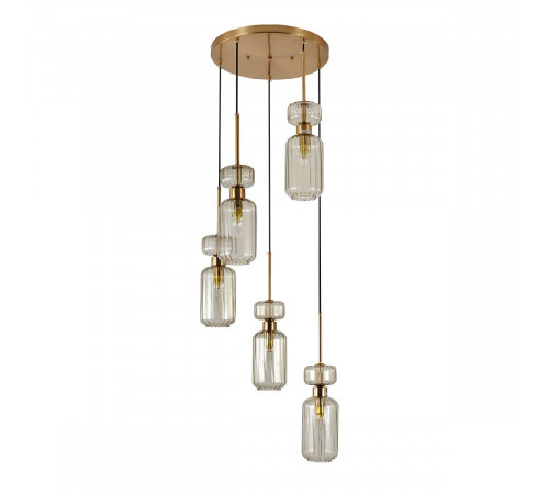 Каскадная люстра Escada Gloss 1141/5S Beige Каскадная люстра Escada Gloss 1141/5S Beige
