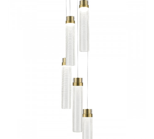 Каскадная люстра ST Luce Champagne SL6236.303.05 Каскадная люстра ST Luce Champagne SL6236.303.05