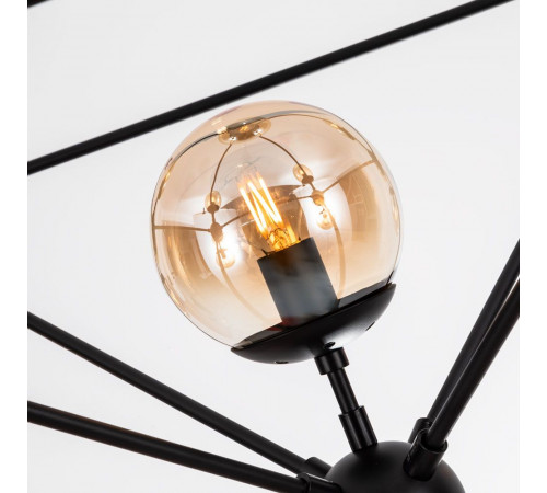 Люстра на штанге Arte Lamp Bolla A1664SP-15BK Люстра на штанге Arte Lamp Bolla A1664SP-15BK