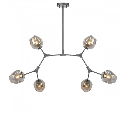 Люстра на штанге AM Group LOFT-6 BK
