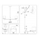 Люстра на штанге Ambrella Light High Light Modern LH57043