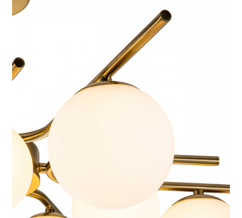 Люстра на штанге Escada Sphere 642/10P Brass Люстра на штанге Escada Sphere 642/10P Brass