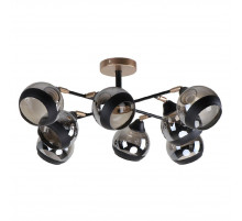 Люстра на штанге IMEX MD.51848-8-S-BK+CPN