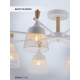 Люстра на штанге Seven Fires Olban SF3389/8C-WT-WD
