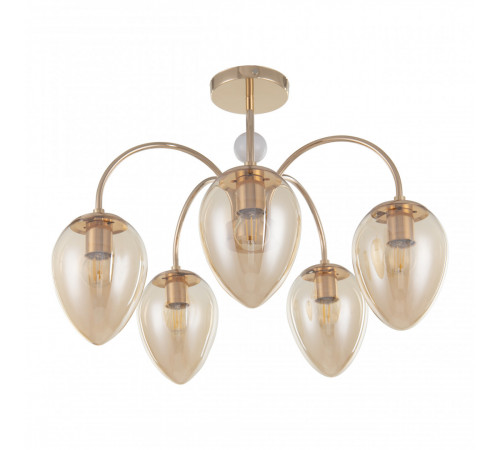Люстра на штанге Arte Milano Napoli 327619/5 FG+WH Люстра на штанге Arte Milano Napoli 327619/5 FG+WH