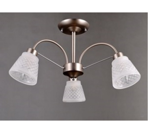 Люстра на штанге Elvan LU-38460/3-E14-Si+Wh Люстра на штанге Elvan LU-38460/3-E14-Si+Wh