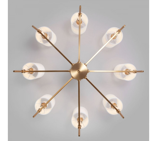 Люстра на штанге Eurosvet Brielle 60132/8 латунь